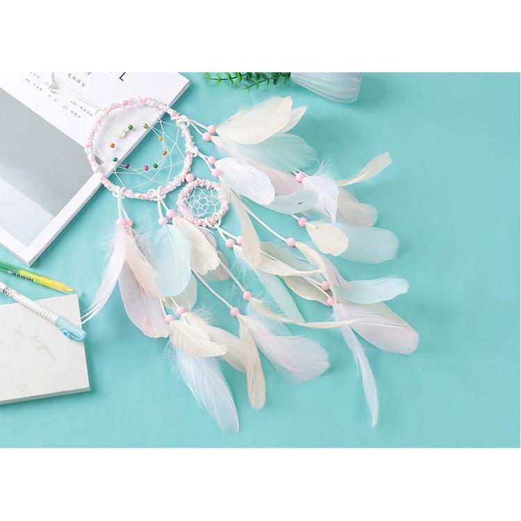 Phụ kiện trang trí ngủ ngon Dream Catcher- vòng đuổi bắt giấc mơ - quà tặng ý nghĩa