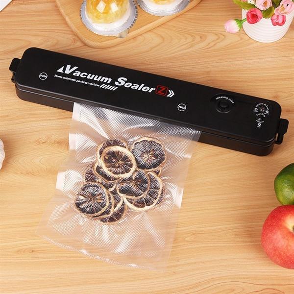 Máy Hút Chân Không Thực Phẩm Kèm Hàn Miệng Túi Vacuum Sealer Kèm Túi