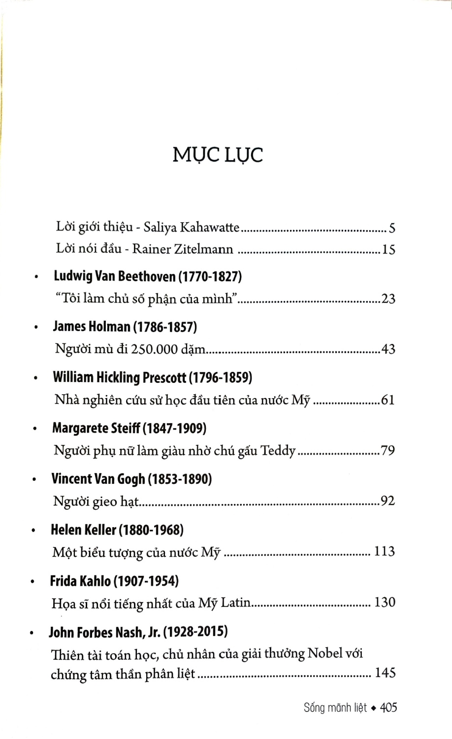Sống Mãnh Liệt - Chúng Ta Có Thể Học Được Gì Từ Những Người Khuyết Tật Thành Công? (PNU)