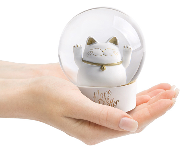 quả cầu mèo thần tài