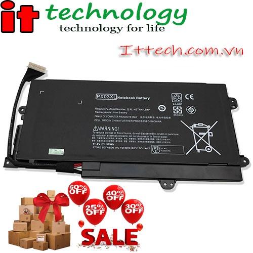 Pin dành cho Laptop HP Envy Touchsmart 14 sleekbook PX03XL M6-K M6 M6-K M6-k125dx 715050-001 714762-1c1 PX03XL