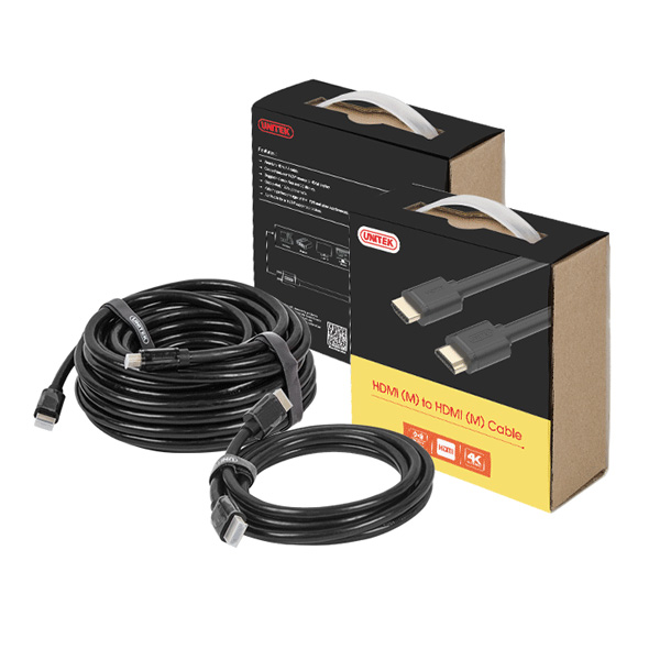Dây Cáp HDMI UNITEK 5 Mét & 10 Mét  - Hàng Chính Hãng