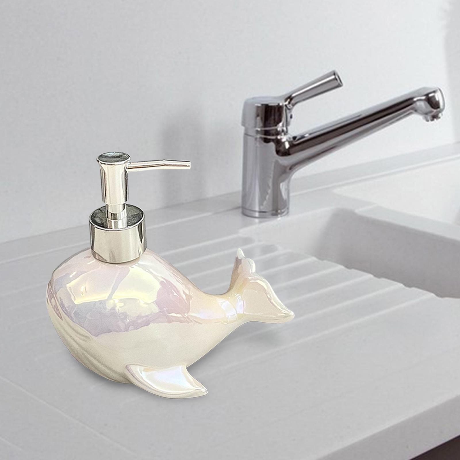 Hand Soap Dispenser 400ml Empty Bathroom Lotion Dispensers for Bar Cafe Shop