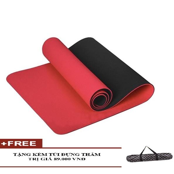 Thảm tập Yoga Sportslink Zera TPE 2 lớp 6mm (Việt Nam Sản Xuất)