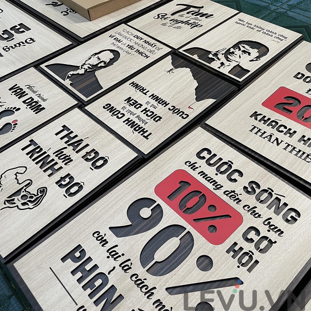 Tranh cổ động LEVU LV017 "Người chèo thuyền giỏi không đến từ vùng biển lặng sóng"