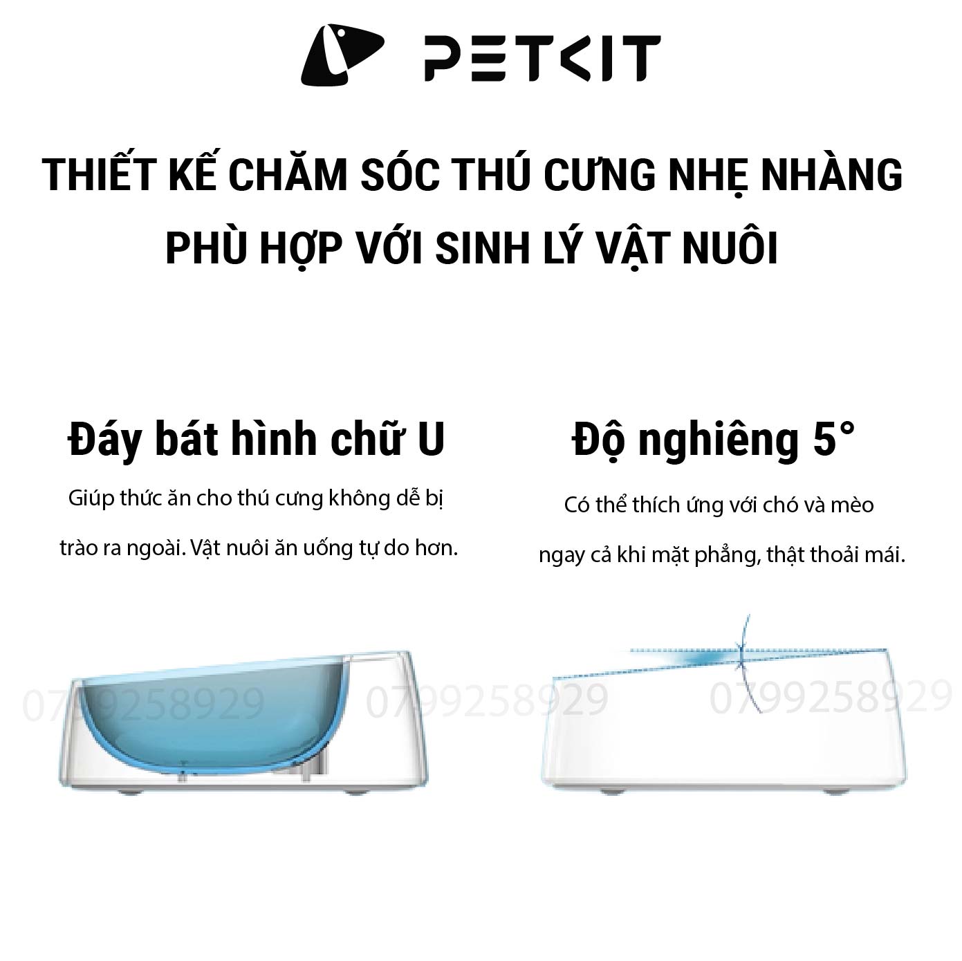 Bát Ăn Thông Minh, Chén Ăn Định Lượng, Cân Thức Ăn Cao Cấp, Kháng Khuẩn Petkit