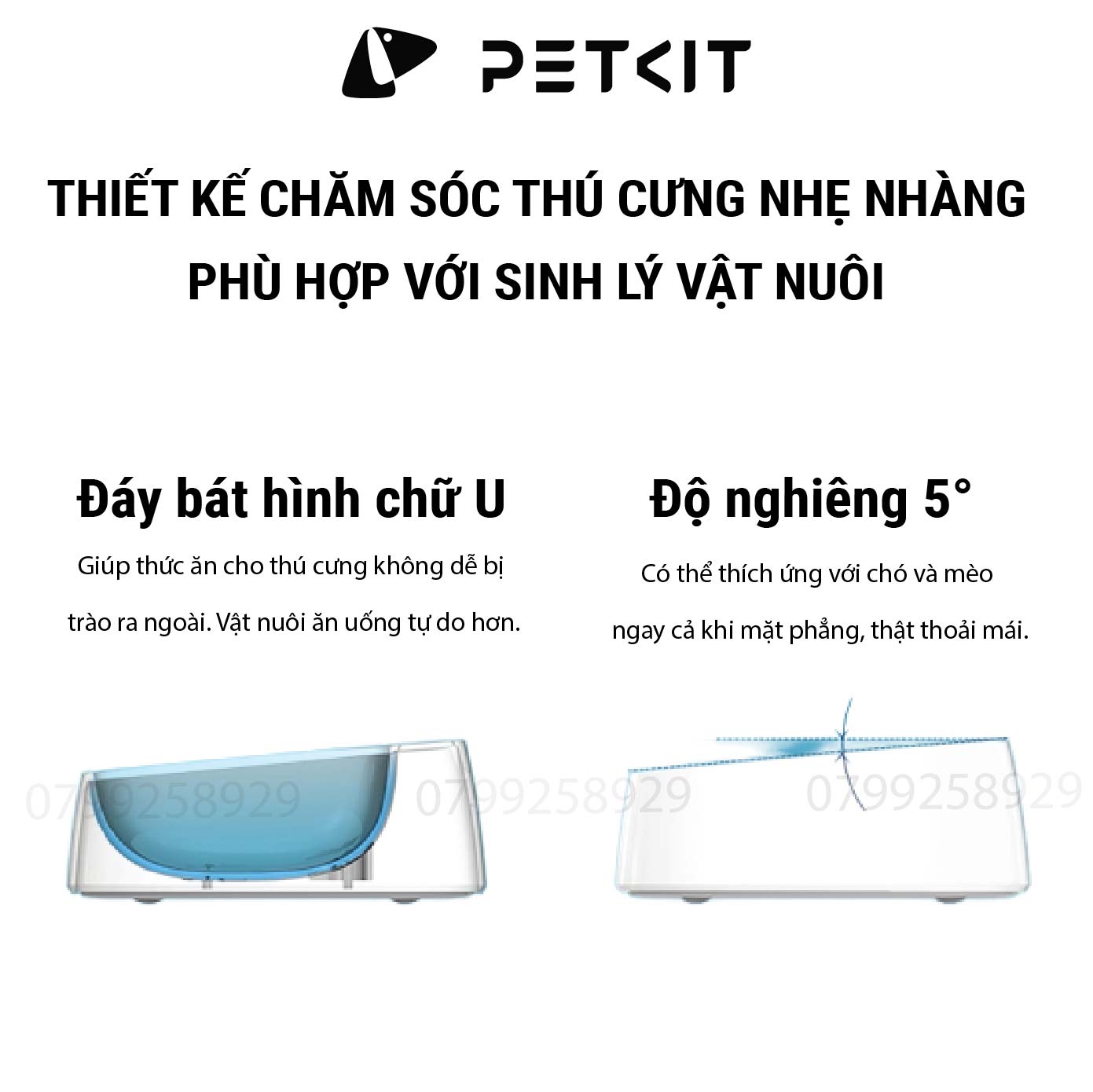 Bát Ăn Thông Minh, Chén Ăn Định Lượng, Cân Thức Ăn Cao Cấp, Kháng Khuẩn Petkit