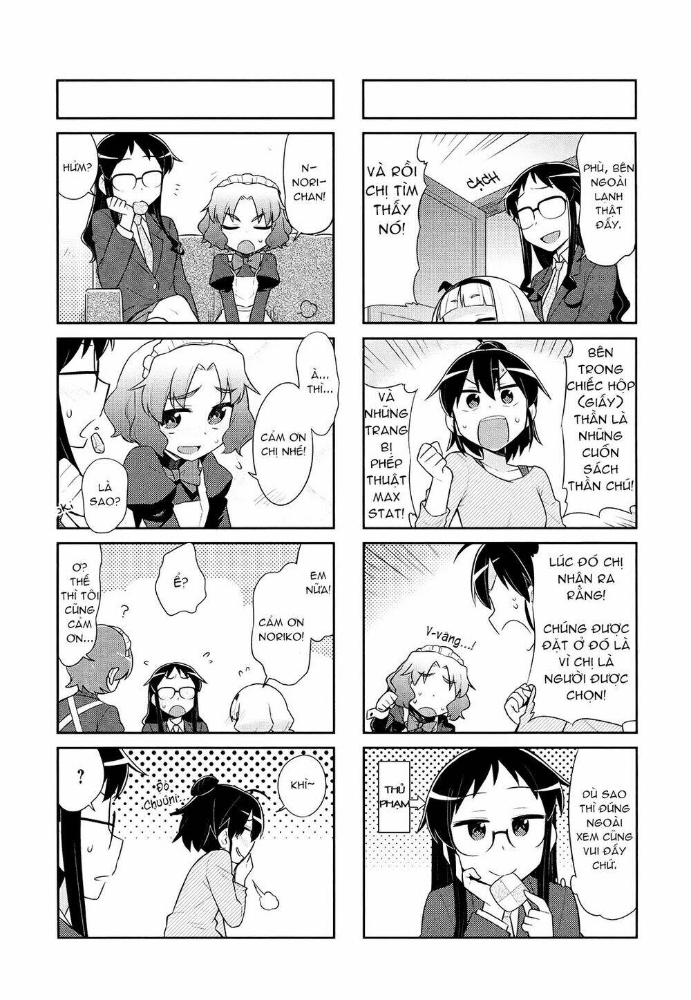 majyo to houki to kurobuchi megane chapter 28 9