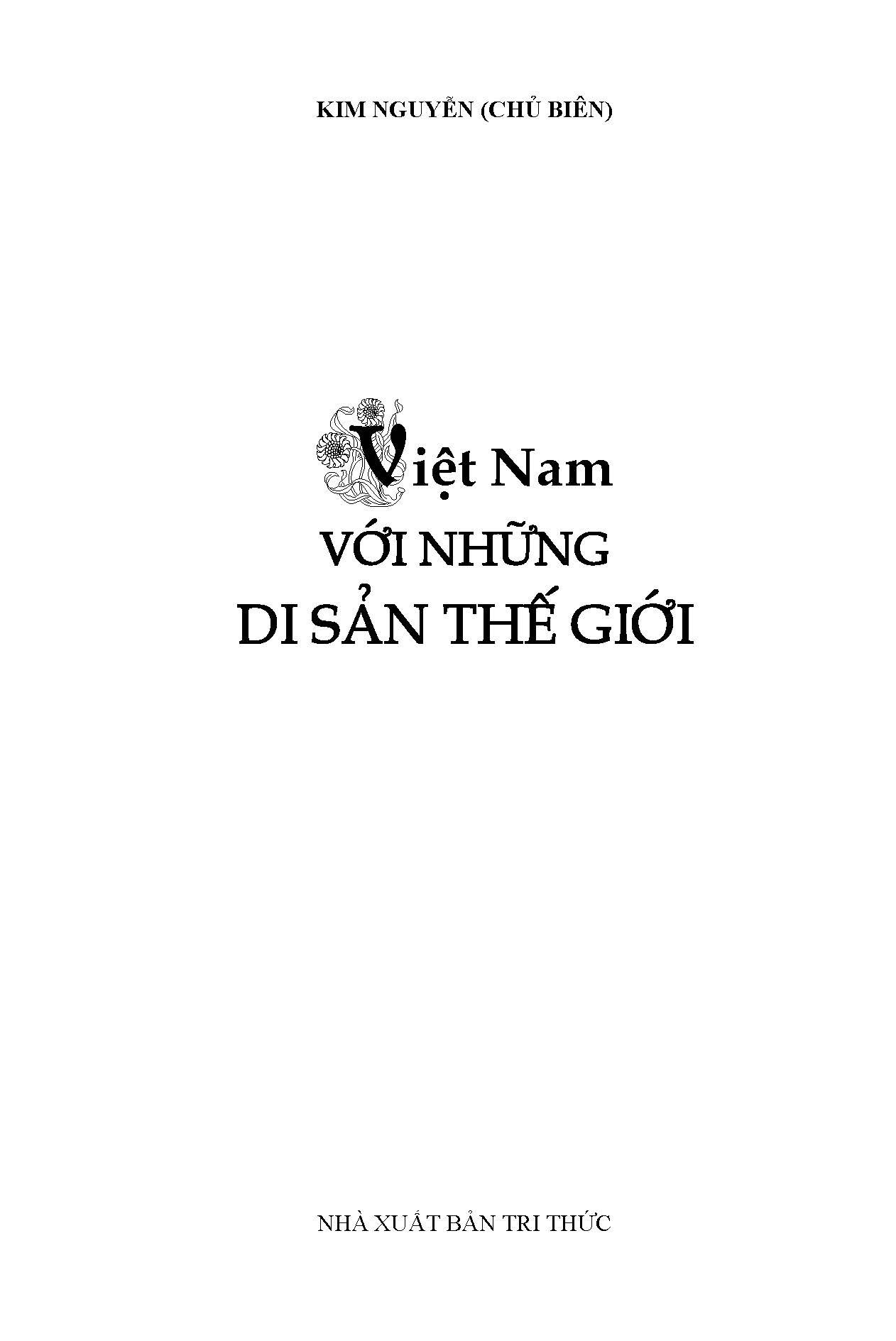 Việt Nam Với Những Di Sản Thế Giới (Tái bản)