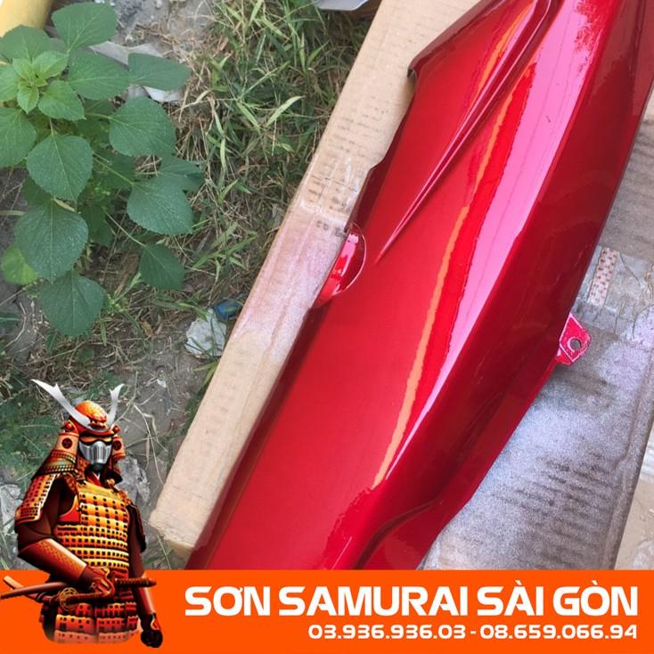 Sơn SAMURAI KUROBUSHI  Y138* MÀU ĐỎ CANDY chính hãng - Sơn phun xe máy SAMURAI SÀI GÒN