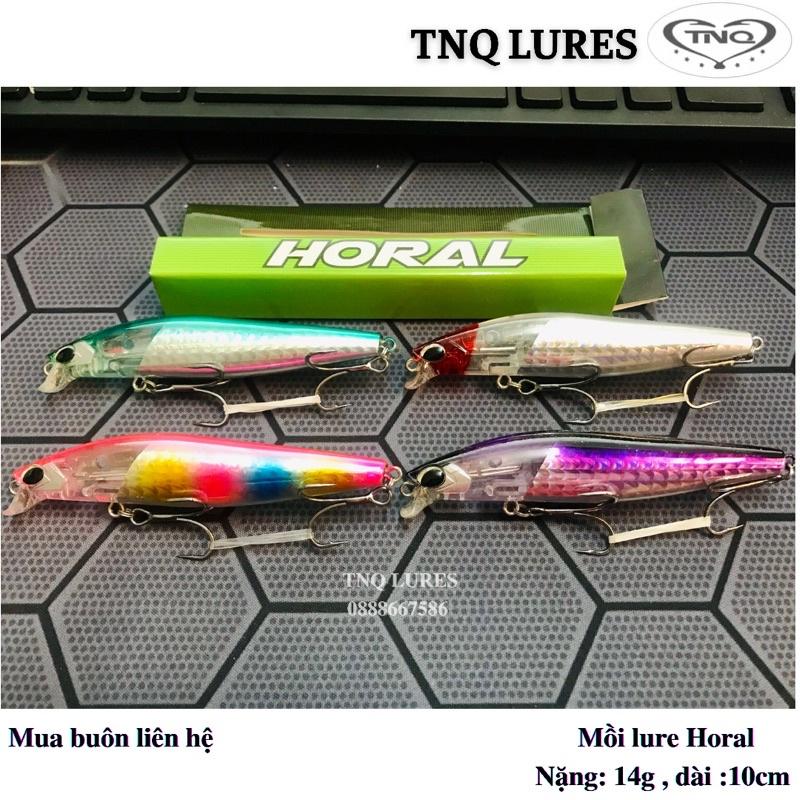 Mồi lure Minnow Horal (câu vược, măng )