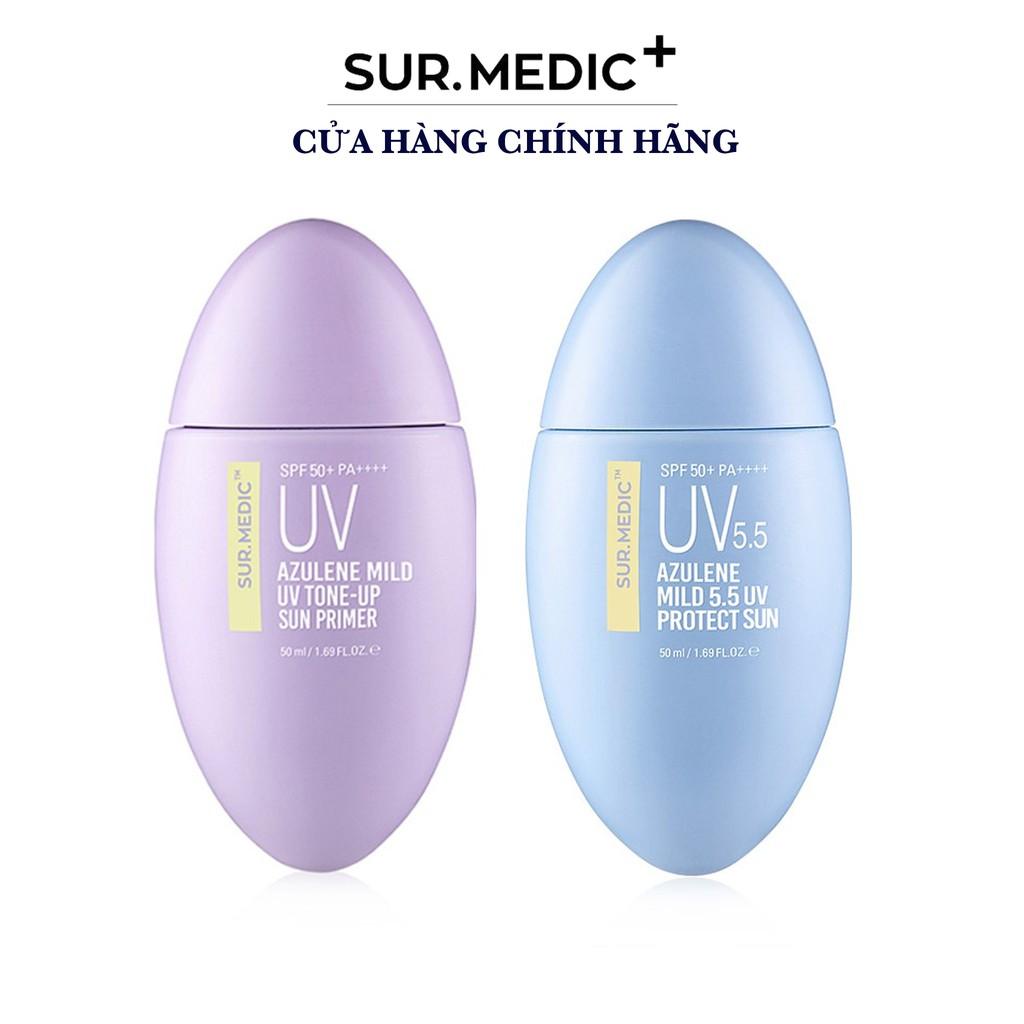 Kem Chống Nắng SURMEDIC Azulene Mild UV SPF50+/PA+++ 50ml