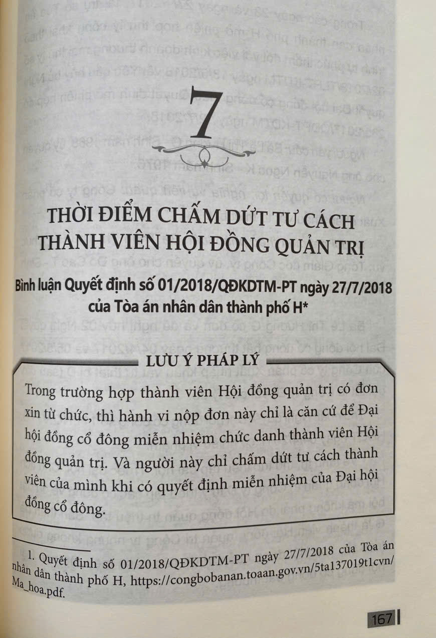 Quản Trị Công Ty Thực Chiến - Bản Án Và Bình Luận