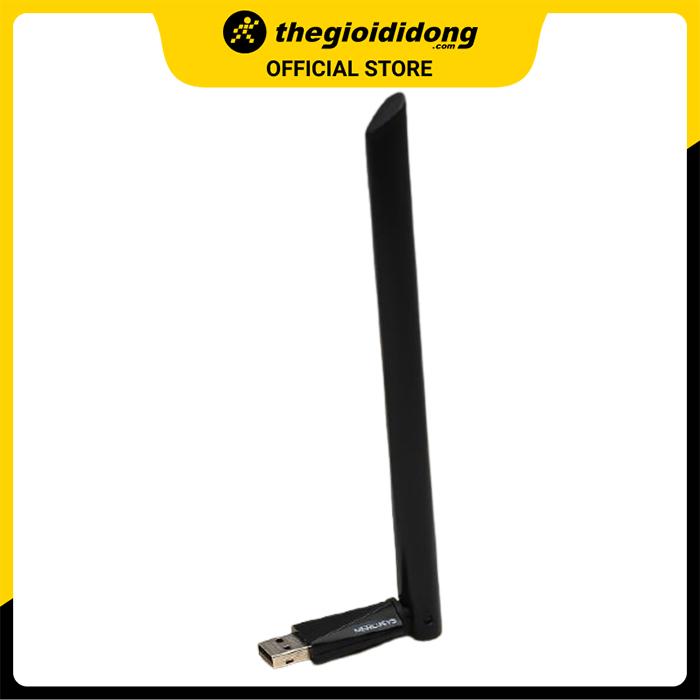 USB Wifi AC650 Mercusys MU6H Đen - Hàng chính hãng