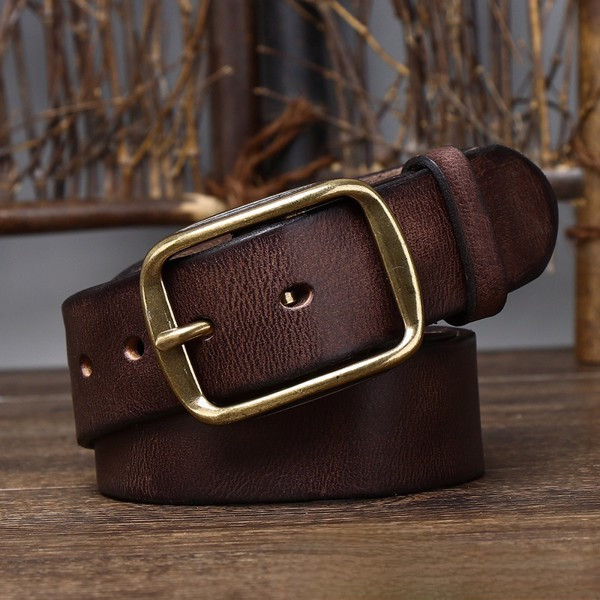 THẮT LƯNG NAM QUẦN JEAN BB0016 DA BÒ CAO CẤP