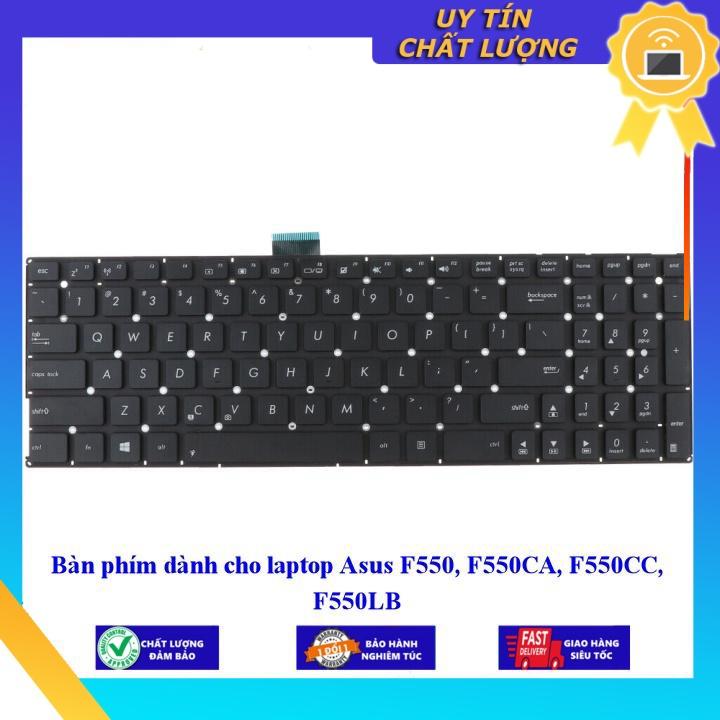 Bàn phím dùng cho laptop Asus F550 F550CA F550CC F550LB - Hàng Nhập Khẩu New Seal
