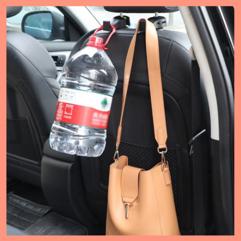 Bộ 2 Móc Treo Đồ Tiện Dụng Sau Lưng Ghế Xe Hơi Ô Tô
