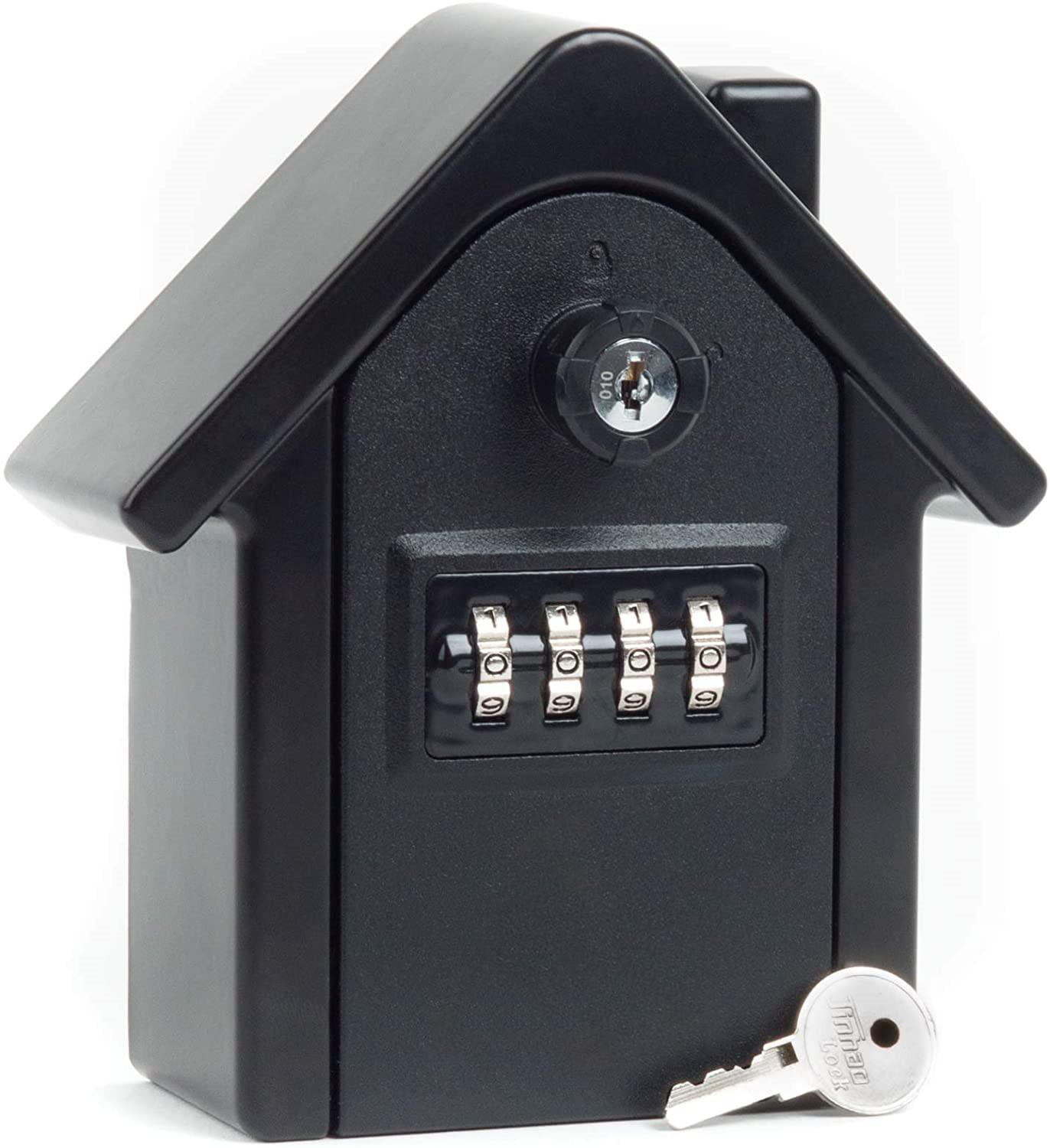 Hộp Key Wall Key với mã kỹ thuật số / Khóa khẩn cấp, Kích thước hộp an toàn lớn XL Phím bên ngoài cho nhà, bàn, nhà máy, nhà để xe