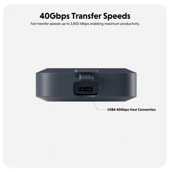 Box Ổ Cứng SSD HyperDrive Next USB4 NVEME SSD Enclosure