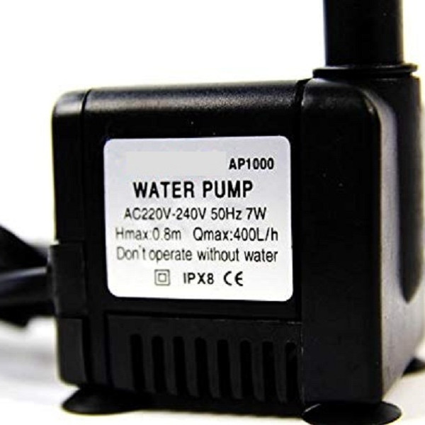 Bơm bể cá AP1000 6.5W Hmax 0.65m