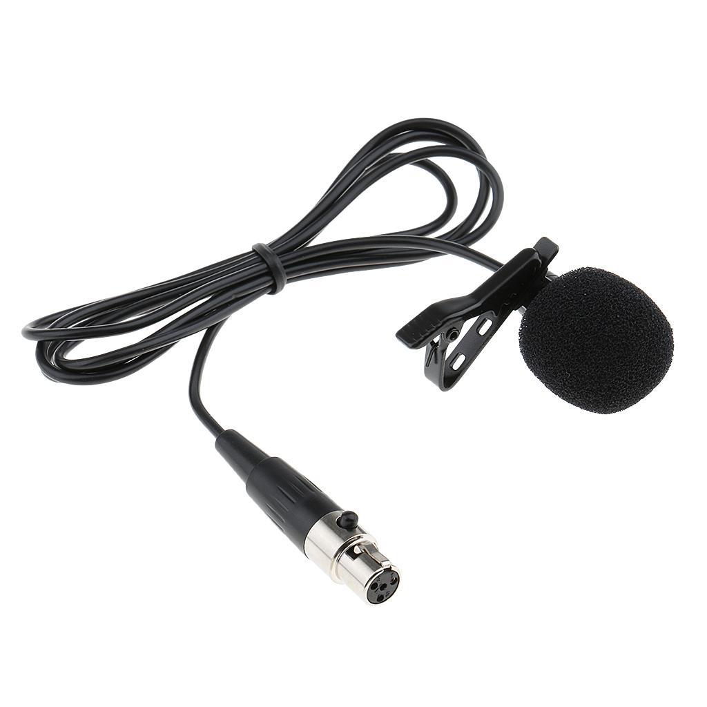 5-10pack Lapel Tie Vacuum Tube Microphone MINI XLR 4Pin