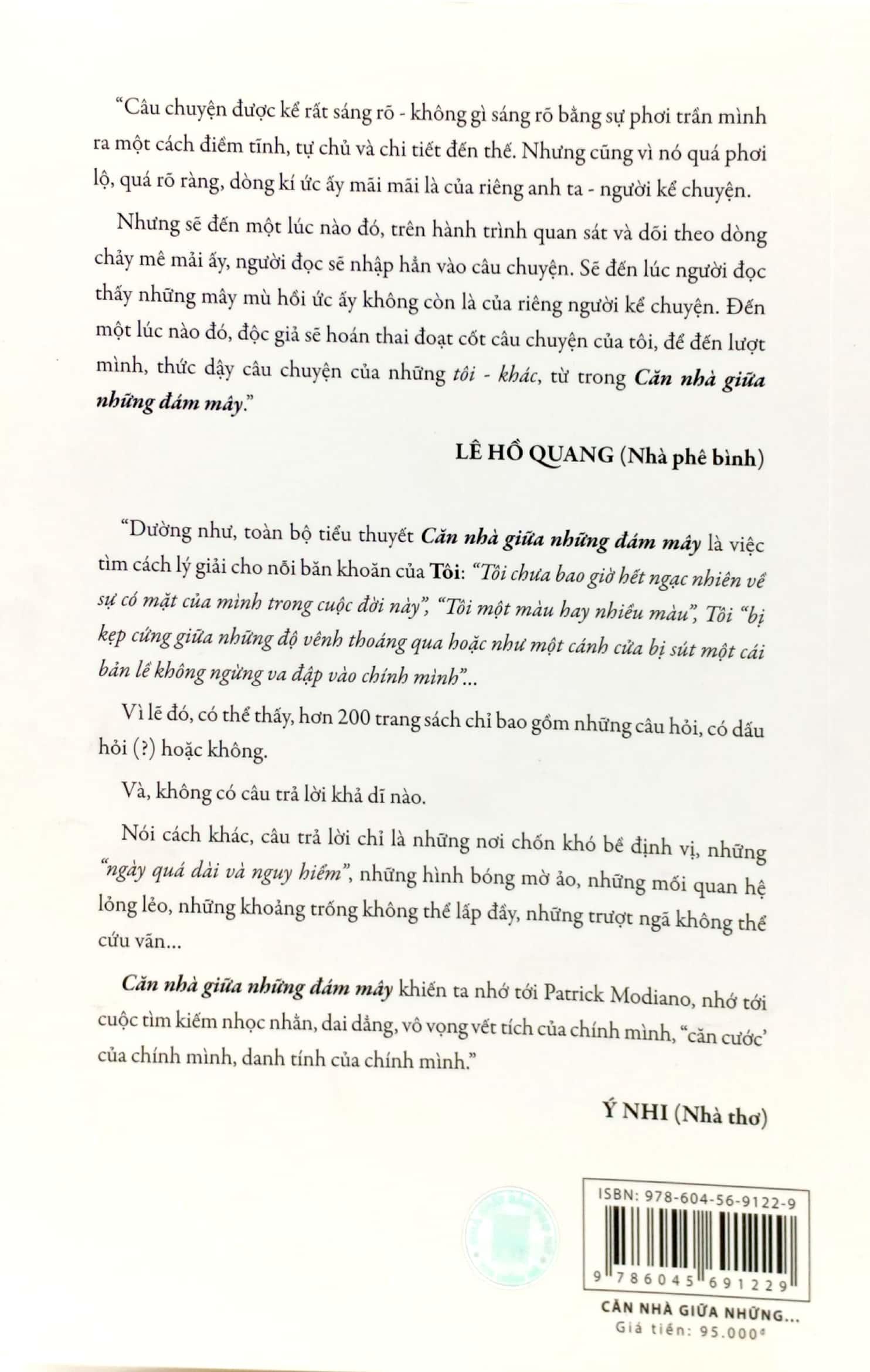 Căn Nhà Giữa Những Đám Mây (Tiểu Thuyết)