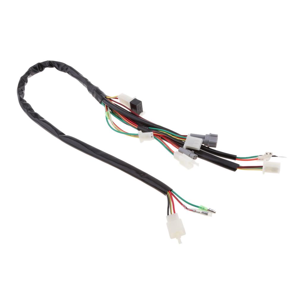 Wire Wiring Harness Loom Kit for Yamaha PW50 PW 50 Motorcycle Dirt Bike
