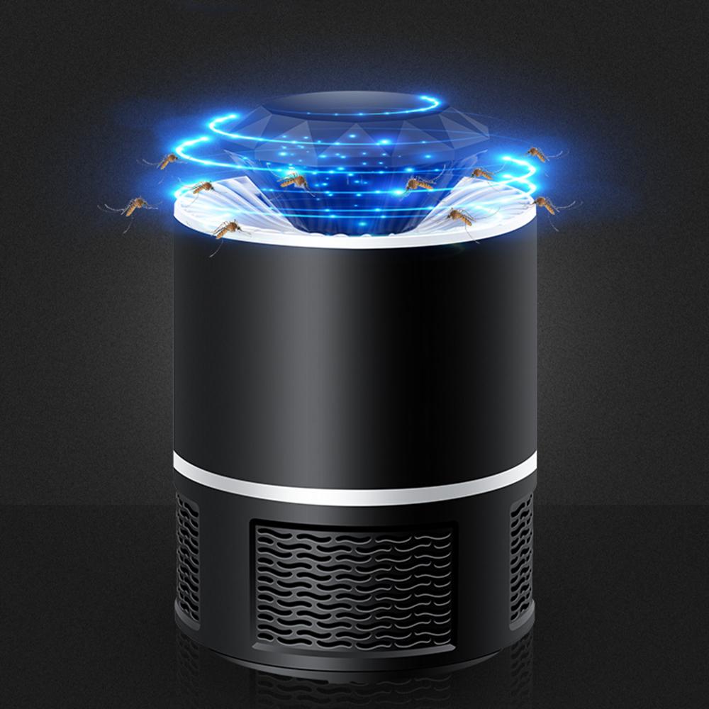 Đèn bắt muỗi kim cương, đèn diệt muỗi bằng điện sạc USB