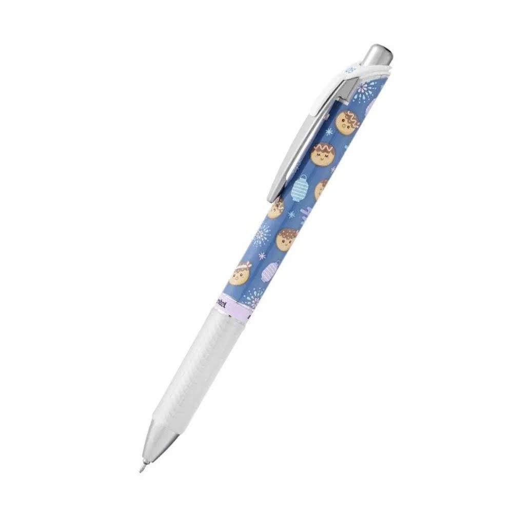 Bút Gel EnerGel Kawaii Snacks Series 0.5 mm - Pentel-BLN75KW41-A - Takoyaki - Mực Đen
