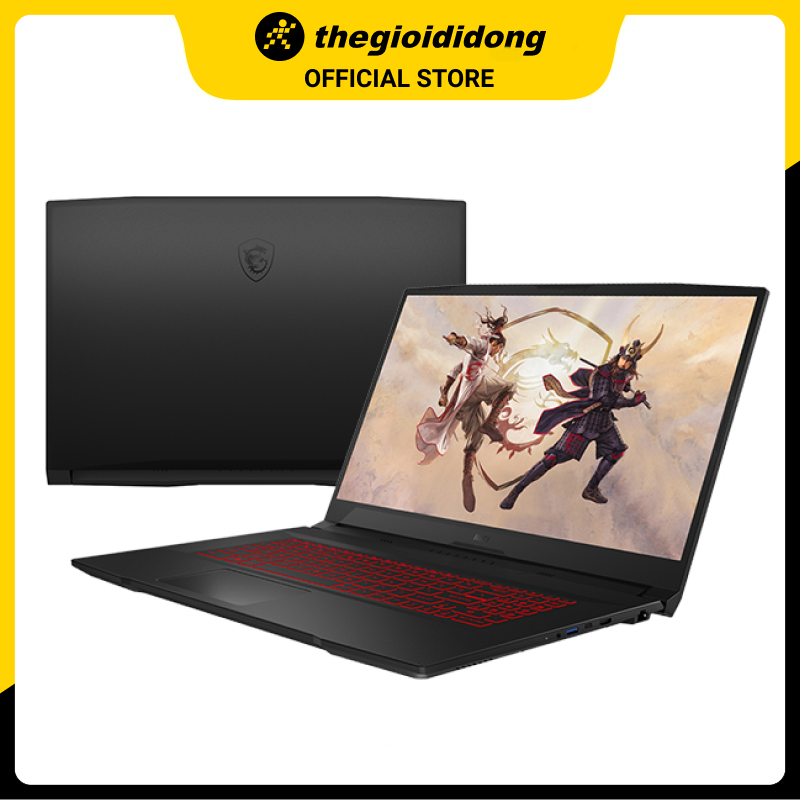 MSI Katana GF76 11UC i7 11800H/8GB/512GB/4GB RTX3050/17.3&quot;F/144Hz/Balo/Chuột/Win10/(441VN)/Đen - Hàng chính hãng