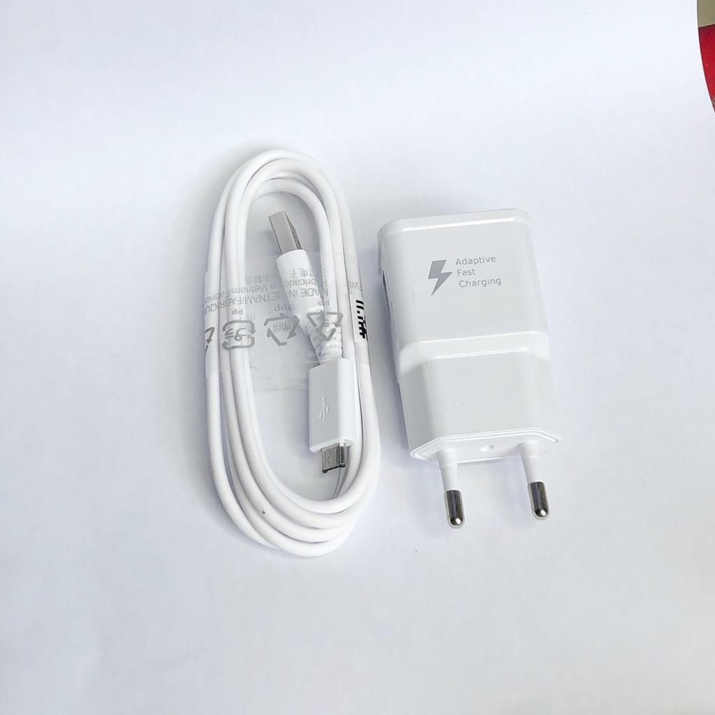 Bộ củ cáp sạc nhanh samsung công nghệ Qc fastcharging chân micro, typec dùng cho Huawei, xiaomi KLH shop