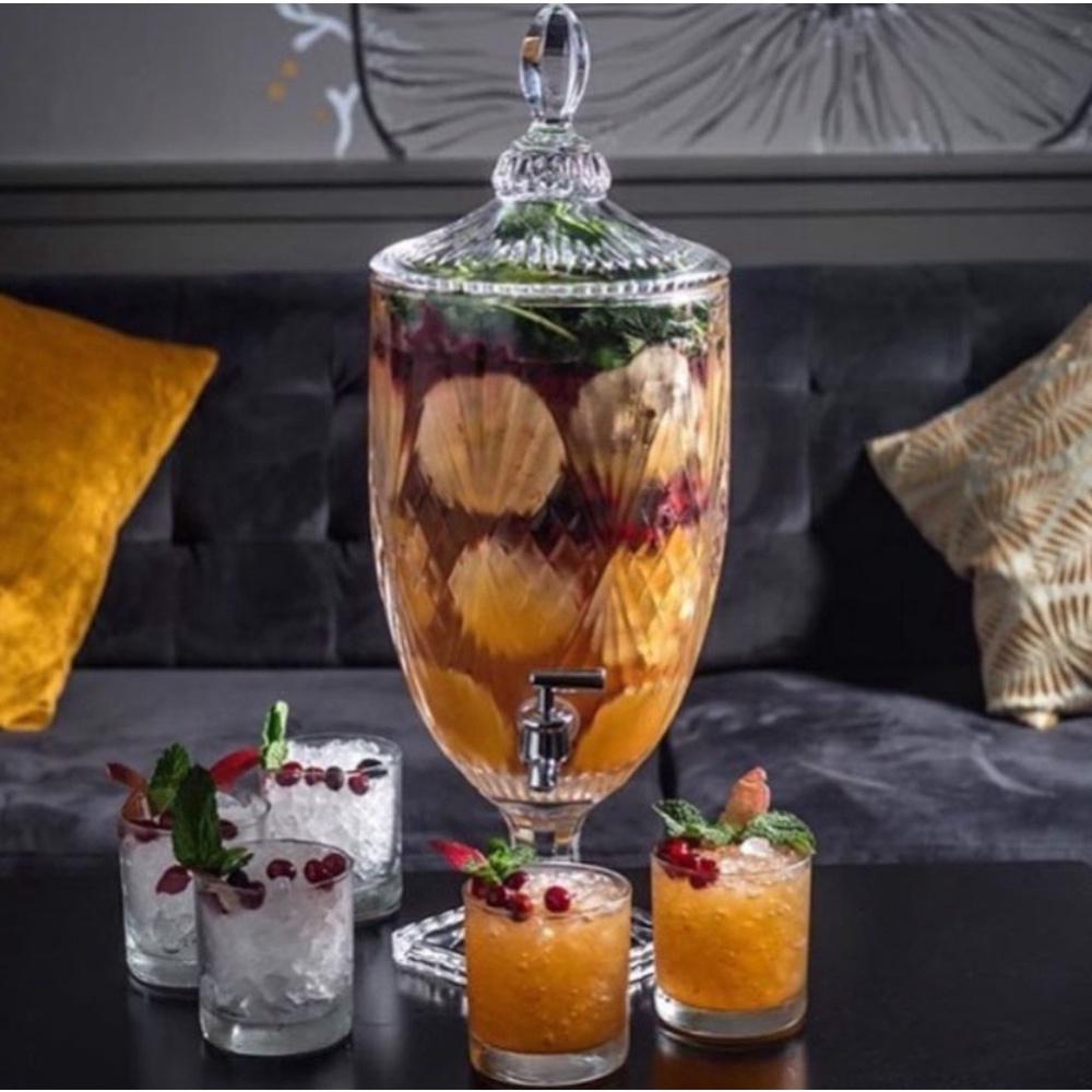 Bình Đựng Nước Pha Lê GODINGER DUBLIN, Dung Tích 1,7 LÍT, Bình Đựng Trà, Cà Phê Trang Trí Bàn Tiệc, Nhập Đức