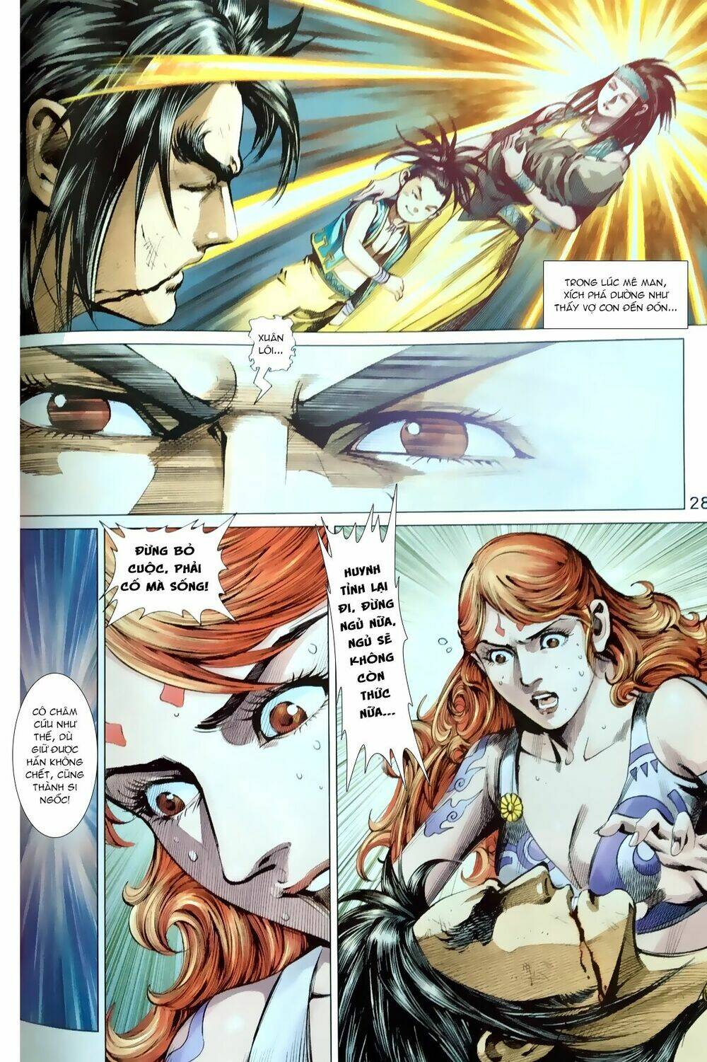 xuân thu mãnh sĩ chapter 9 26