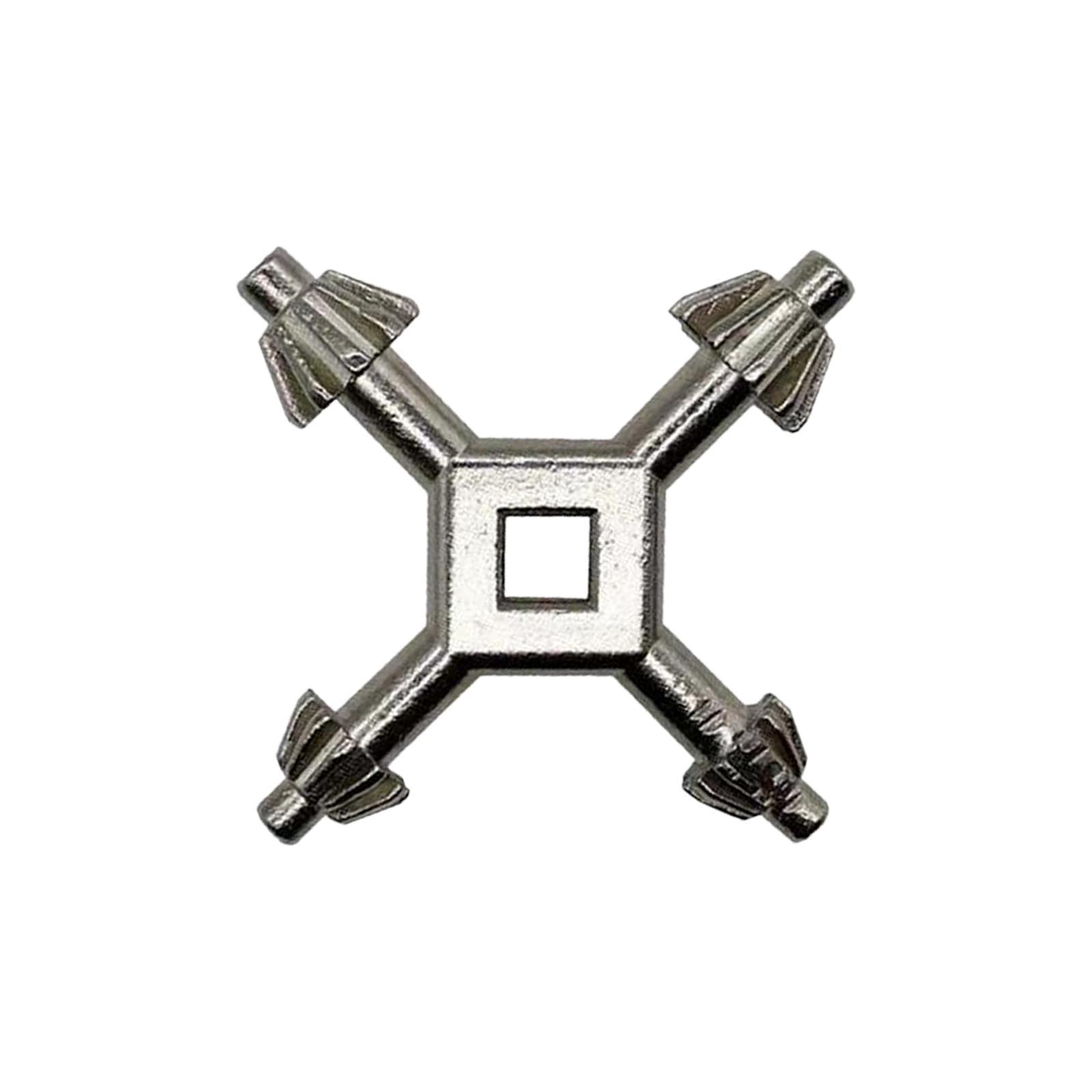 Drill Chuck Key Wrench, Electric Drill Chuck, 4 Ways Chuck Key, for Tighten Drill Combination Hand