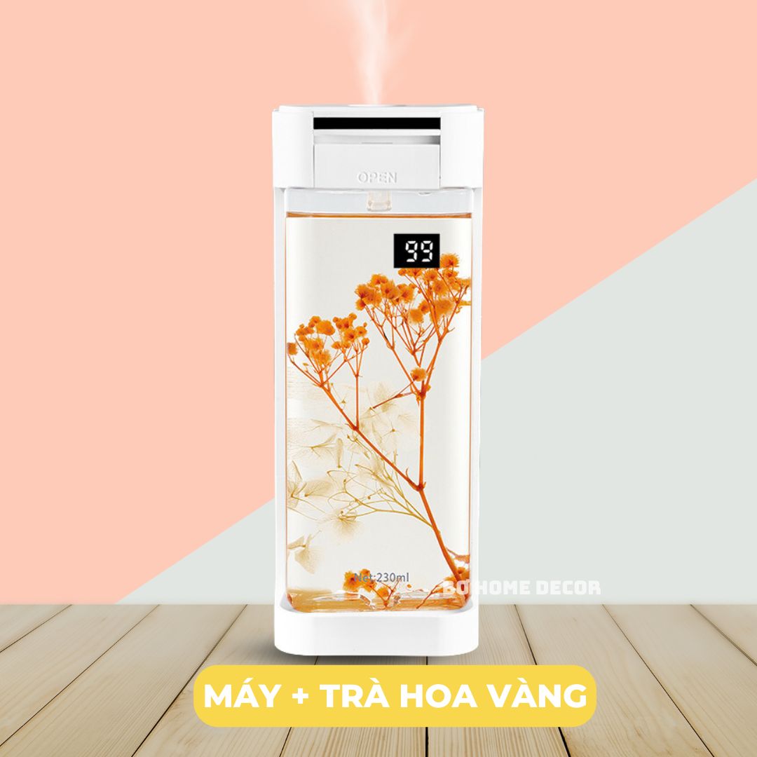 Máy xịt thơm phòng tự động, máy phun tinh dầu JD99, thể tích lớn 230ml, pin dung lượng cao 12000mAh