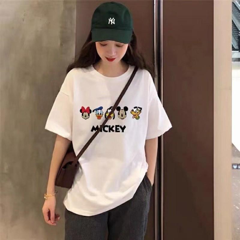 Áo Thun Tay Ngắn Unisex Mickey - Hình chụp thật (Đủ size M-L-XL)