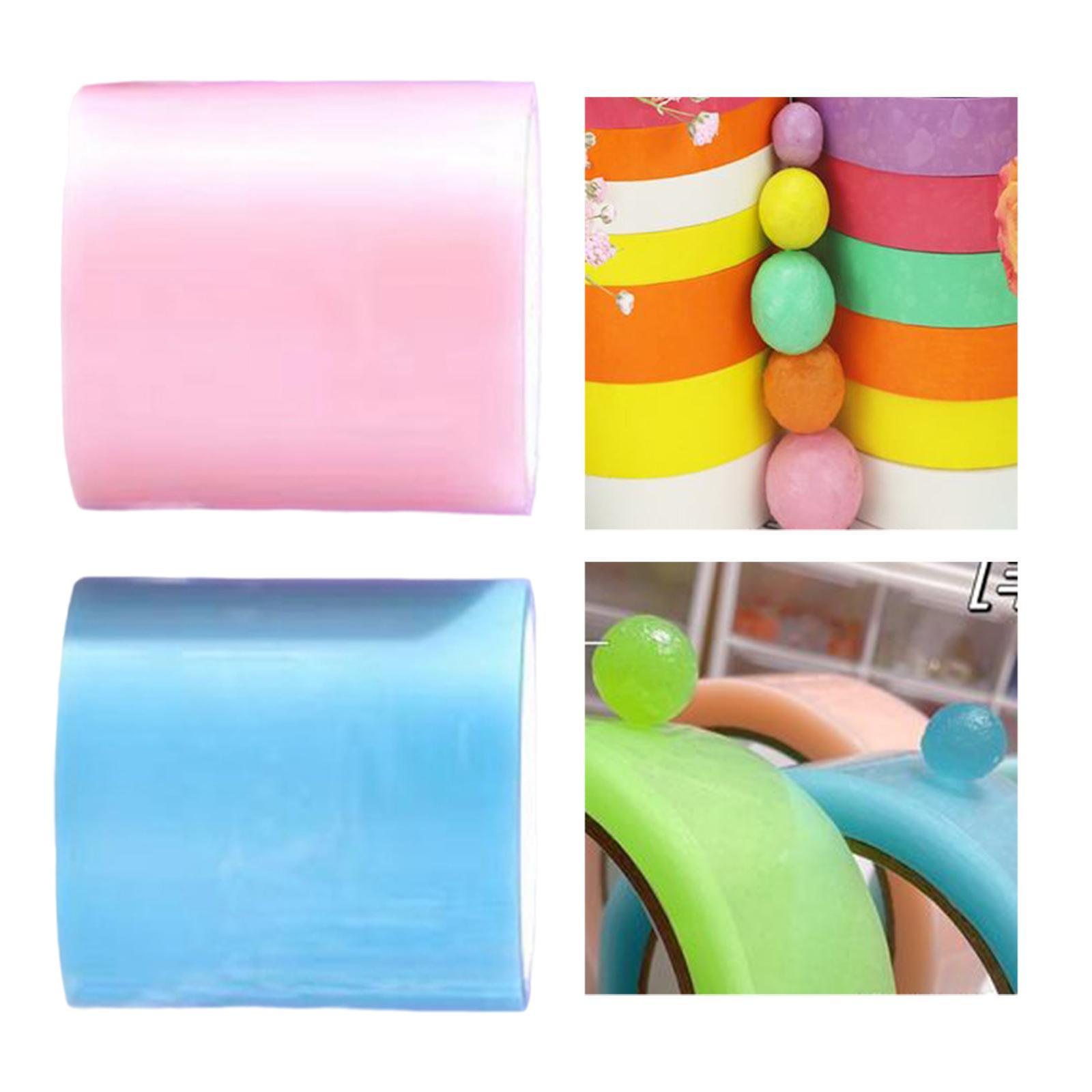 2x Colorful Sticky Ball Tapes Sensory Toy Party Favors for Adults Kids