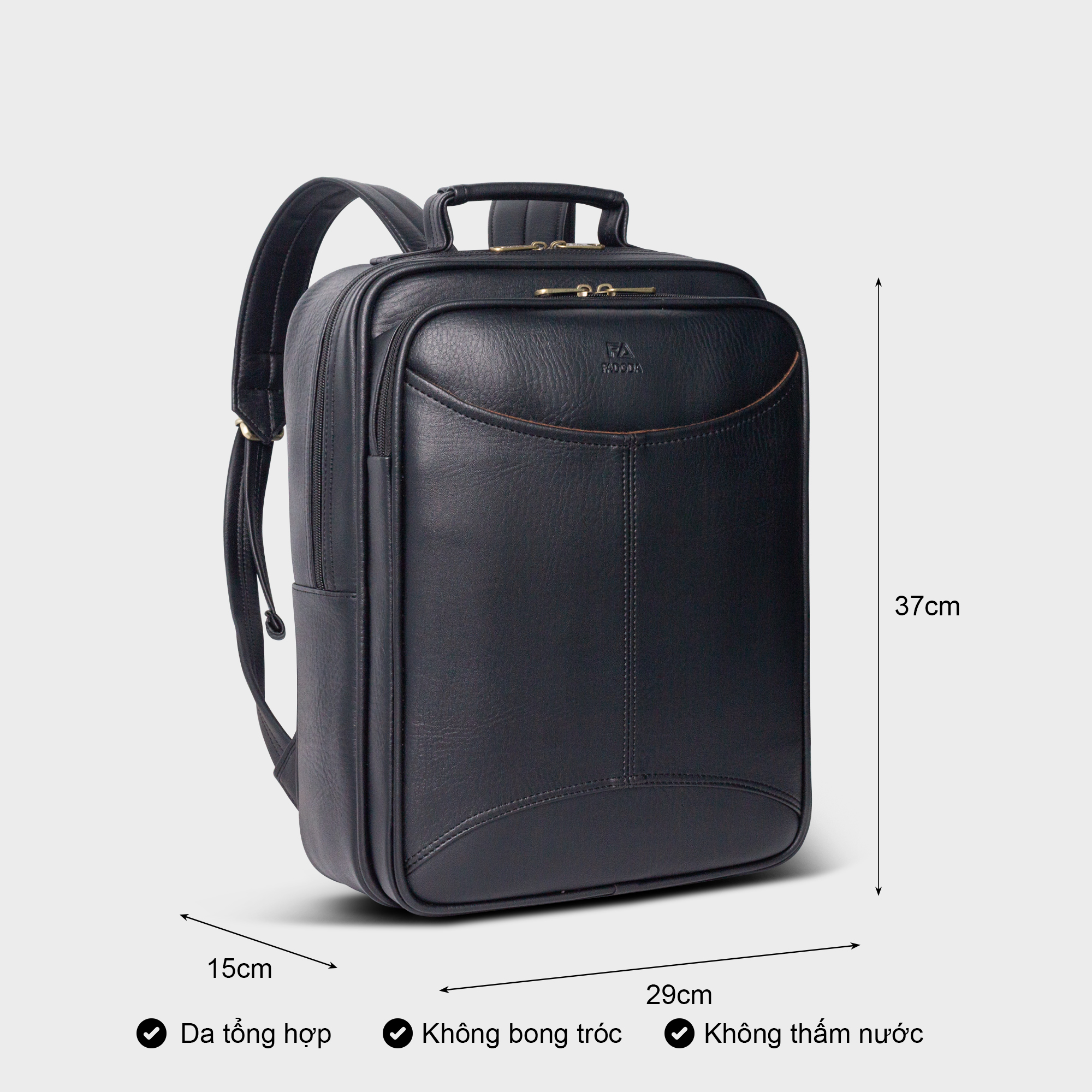 Balo đựng laptop unisex FADODA FBA4
