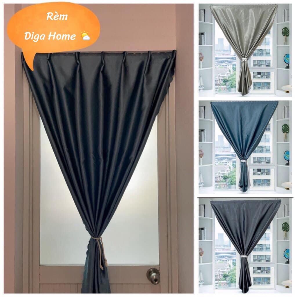 Rèm Dán Cửa Sổ Phòng Ngủ-Trang Trí,Decor-Không Cần Khoan-Nhiều Kích Thước