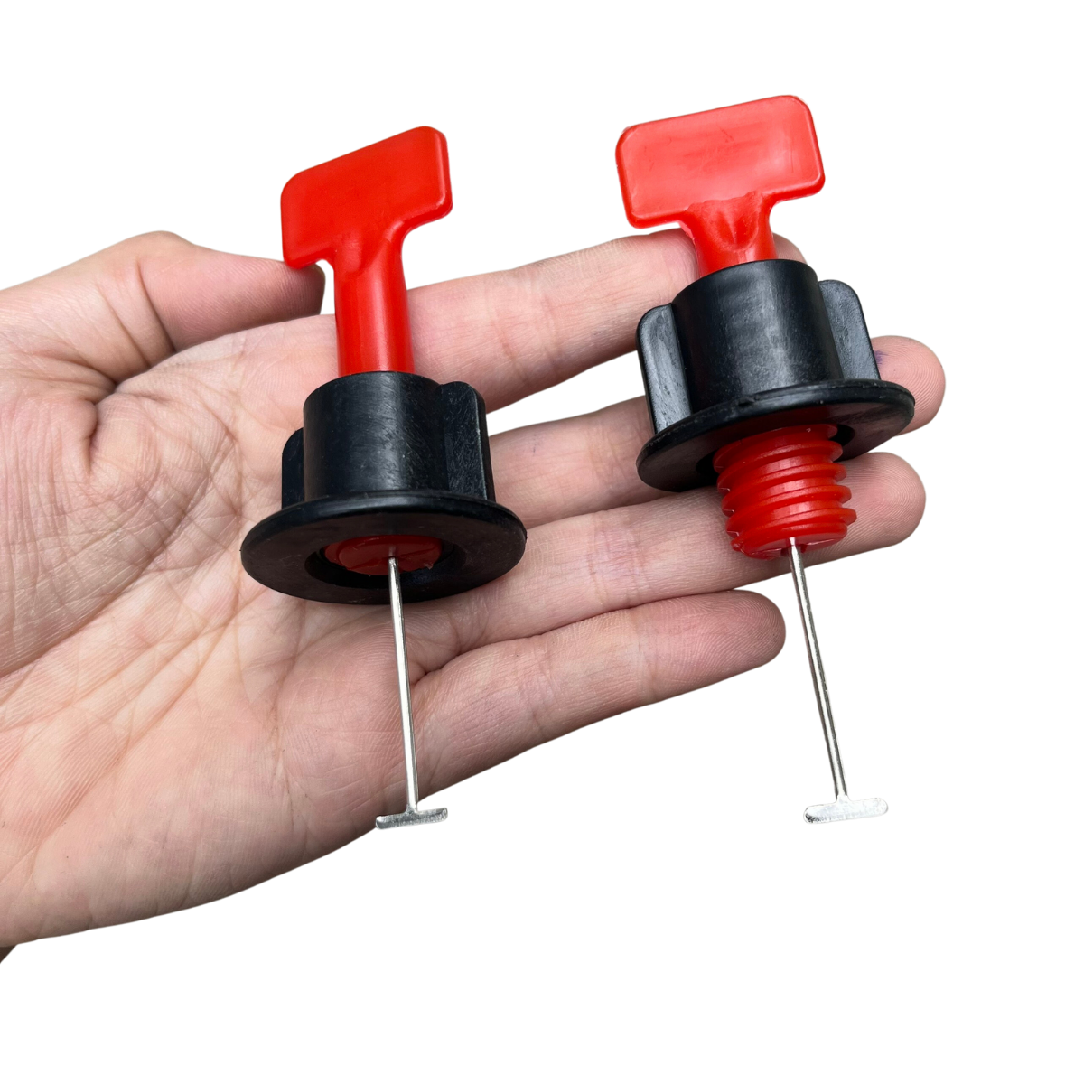 Ke Vít Lát Đá Dày Từ 1,2cm-3cm - Ke Vít Cân Bằng Gạch Đá Mạch Từ 1,5mm - Ke Cân Bằng Tái Sử Dụng Được Nhiều Lần - Gói 50 Chiếc Kèm Cờ Lê