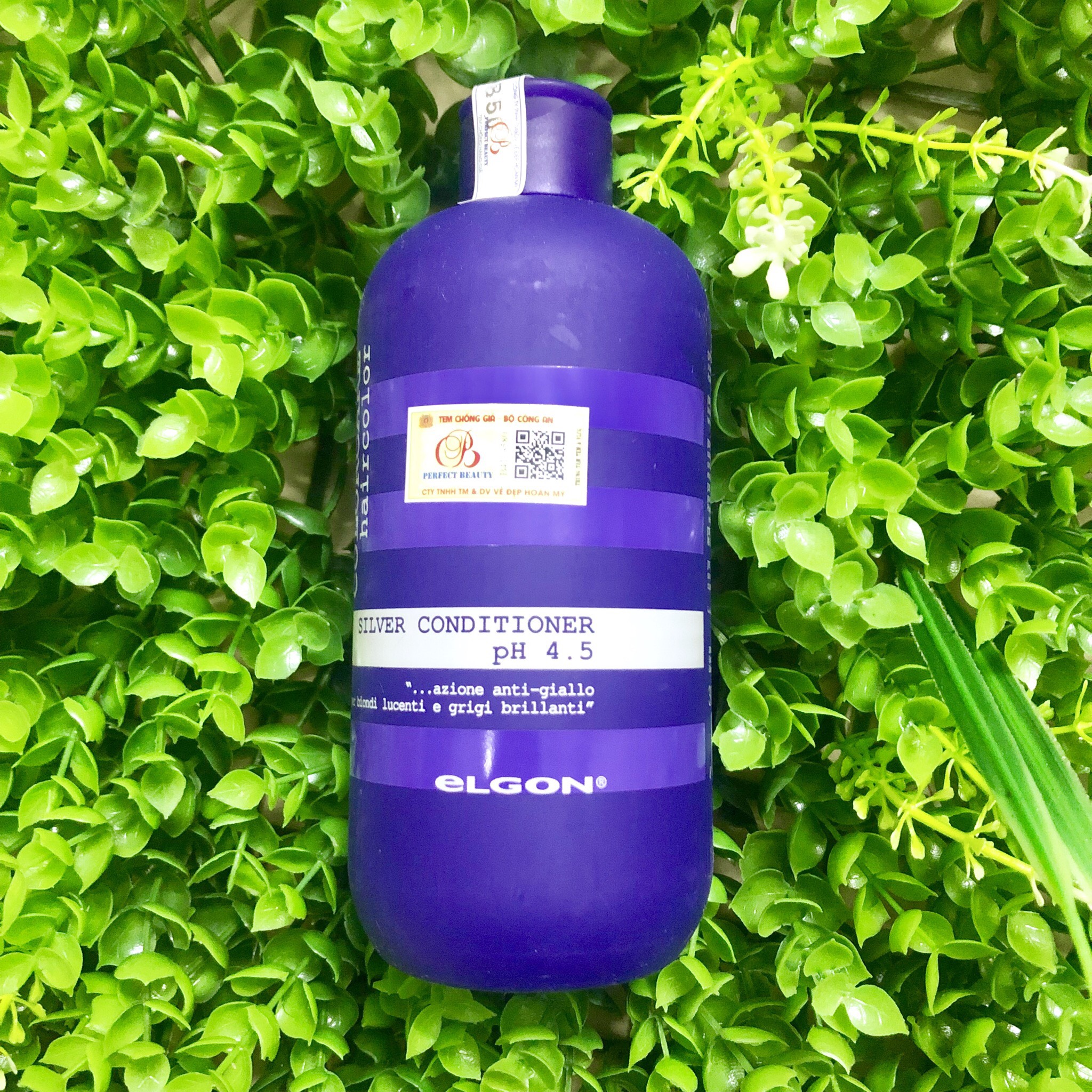 ELGON Colorcare Silver Conditioner 300ml - Dầu xả khử ánh vàng cho tóc bạch kim