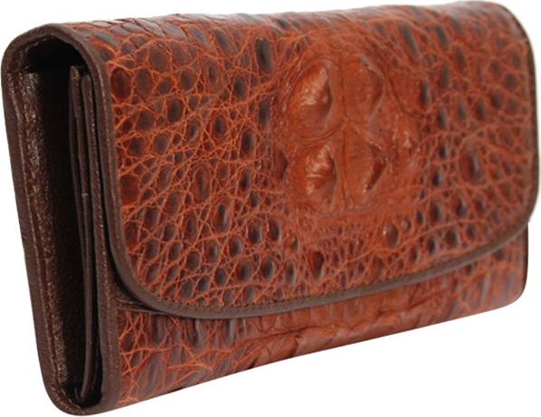 Ví Nữ Huy Hoàng HT3206 (10.5 x 19 cm) - Nâu Đỏ