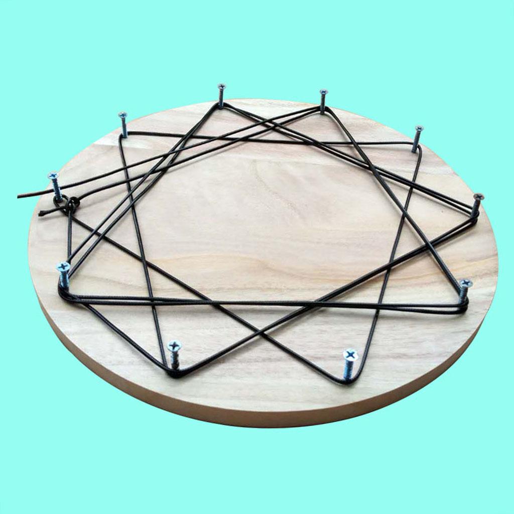 12" Wood Circle Cutouts Unfinished Blank Round Wood Cutouts Plaque DIY Craft