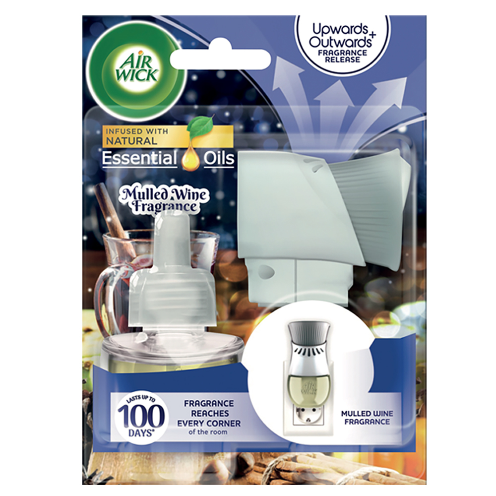 Bộ Tinh Dầu Cắm Điện Air Wick AWK2779 Orange & Cinnamon 19ml , sử dụng điện 220V