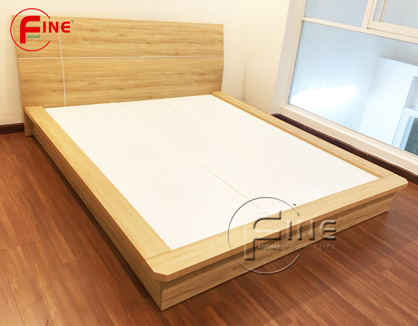 Giường Kiểu Nhật FINE FG055 (180cm x 200cm) Phong cách hiện đại sang trọng