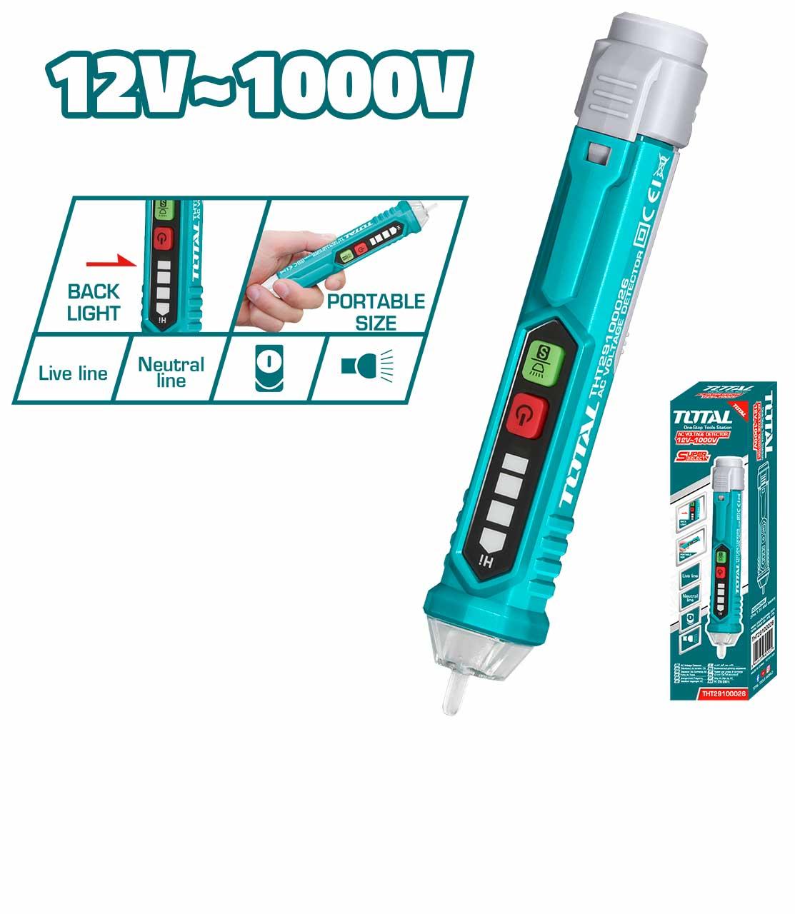 MÁY DÒ ĐIỆN ÁP AC TOTAL THT29100026 - HÀNG CHÍNH HÃNG