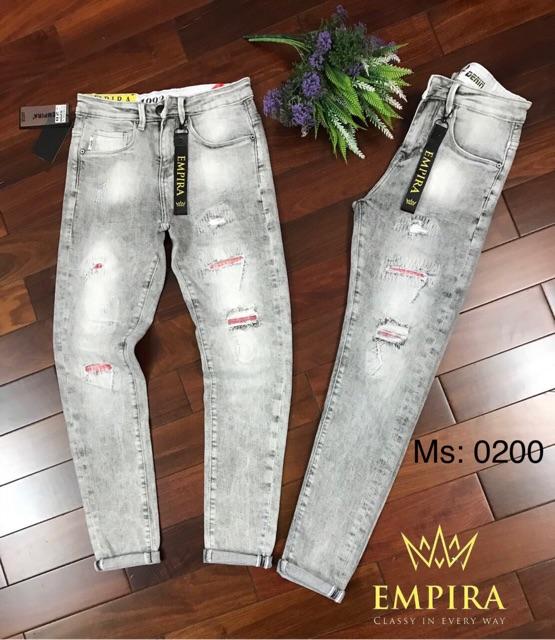 Quần dài jean nam cao cấp vải giản Hải Triều 066
