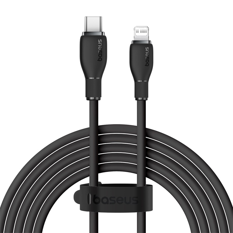 Cáp Sạc Nhanh Baseus Pudding Series Type C to Ln 20W dùng cho iPhone iPad (Fast Charging Data Cable) - Hàng Chính Hãng