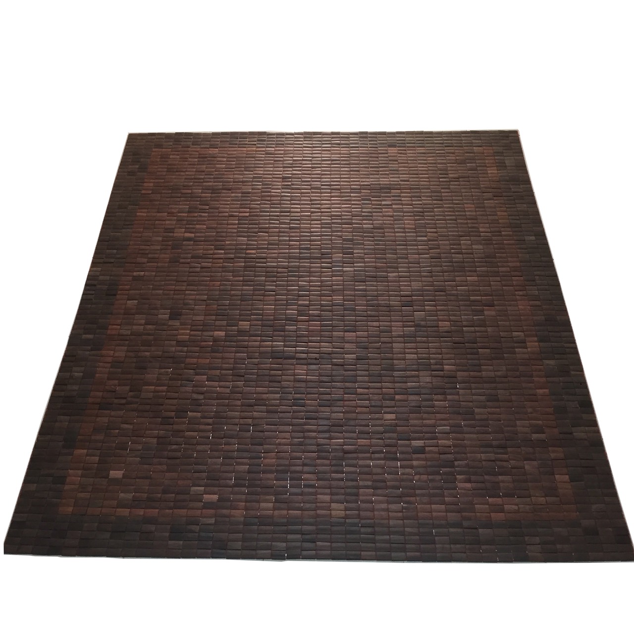 Chiếu hạt gỗ Trắc dẹt kích thước 1,6mx2m - Nệm , Chiếu , Mền