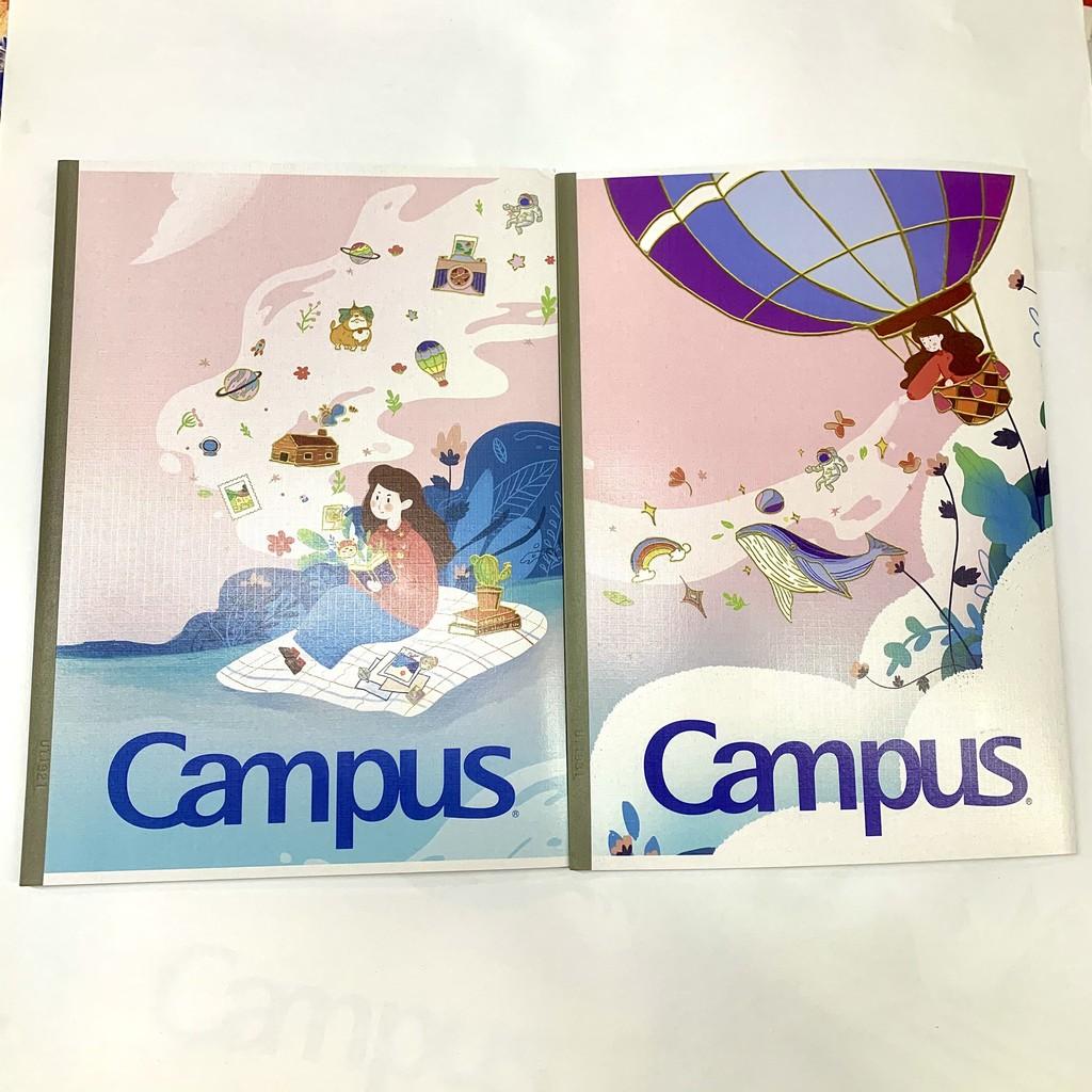 Vở KN Campus PICNIC 80 trang (Lốc 10 quyển) - giao màu ngẫu nhiên